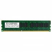 RAMPIRE 2GB DDR2 800 (PC2 6400) 240-Pin SDRAM 2Rx8 Standard Profile 1.8V ECC Unregistered Server Memory